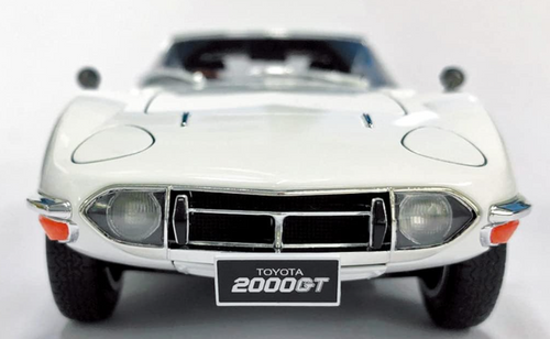 AOSHIMA 1/24 The Model Car No.1 Toyota MF10 2000GT 1969 - JDM Classic Sports Car Model Kit