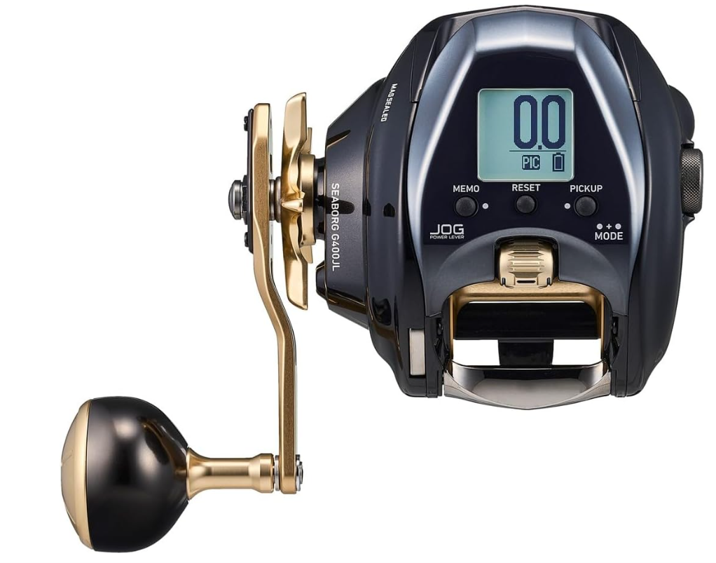 DAIWA 2024 SEABORG G400J (Left Handle) | New Generation Electric Reel - Advanced Power & Control - Made in Japan
