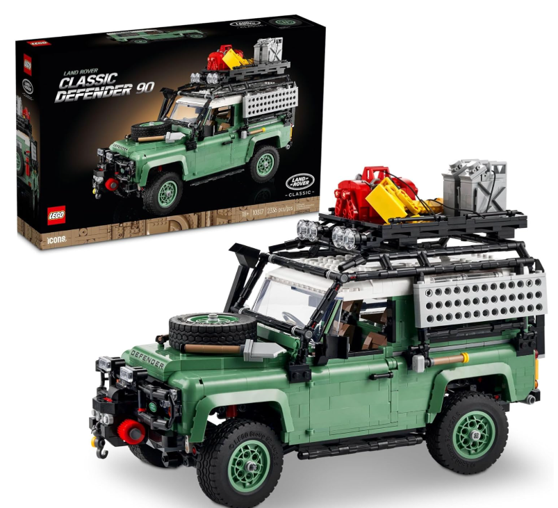 LEGO Icons Land Rover Classic Defender 90 (10317) | Authentic Off-Road Collector’s Model - Brand New