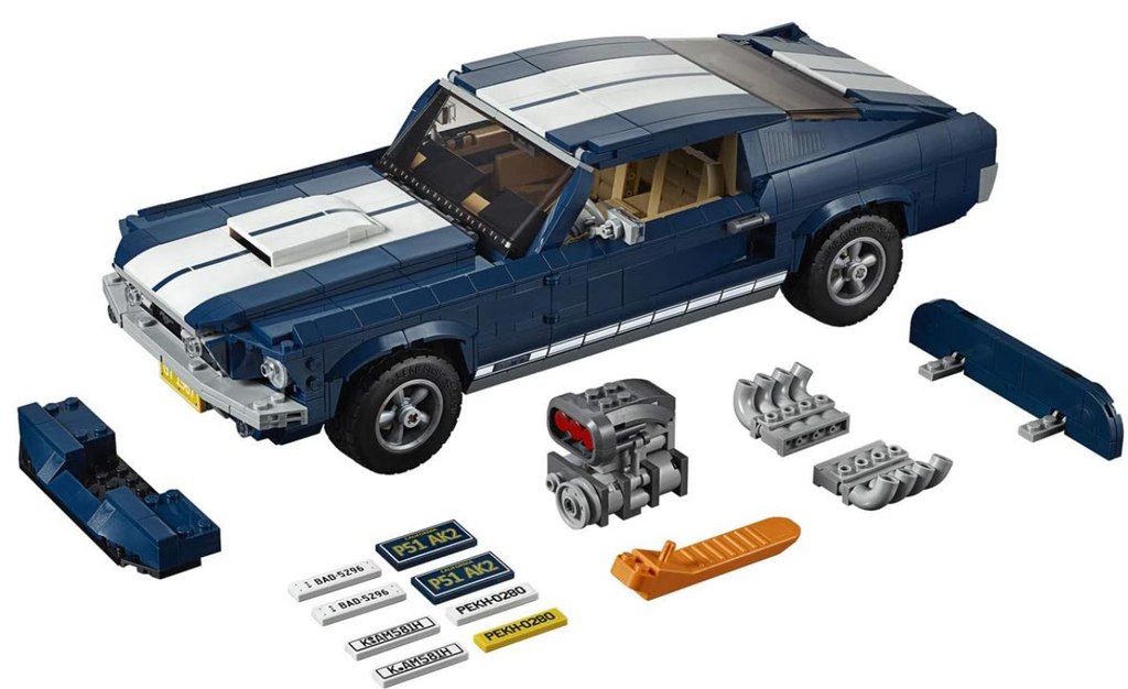 LEGO Creator Expert Ford Mustang (10265) | 1967 GT Fastback - Authentic Collectible Model - Brand New