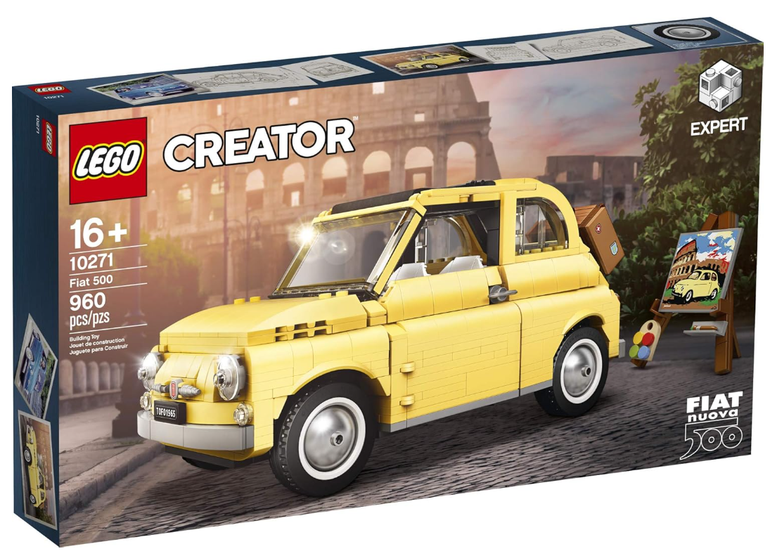 LEGO Creator Expert Fiat 500 (10271) | Classic Italian Icon - Authentic Collectible Model - Brand New