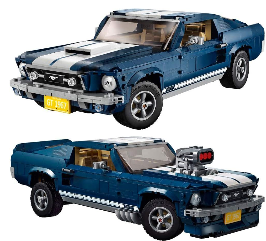 LEGO Creator Expert Ford Mustang (10265) | 1967 GT Fastback - Authentic Collectible Model - Brand New