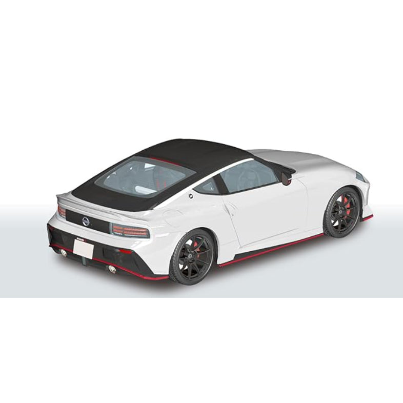 The AOSHIMA 1/24 The Snap Kit No.06‑PW Nissan RZ34 Fairlady Z NISMO 2024 (Prism White) is a pre‑painted, snap‑fit model kit featuring the high‑performance NISMO version of the latest Fairlady Z.   With its factory‑painted body and easy snap‑fit design