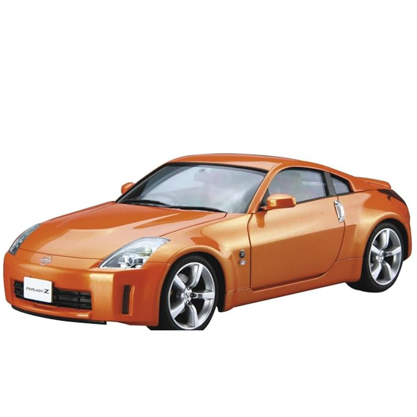 AOSHIMA 1/24 The Model Car No.33 Nissan Fairlady Z33 Version ST ’07 | Pre‑Painted Easy Assembly Model Kit | Brand New | Japan Direct