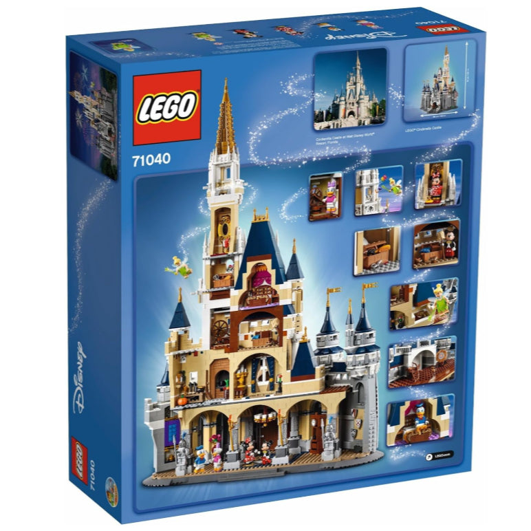 LEGO Disney 71040 The Disney Castle | Iconic Cinderella Castle - Collector’s Edition - 4,080 Pieces - Brand New, JDM Stock